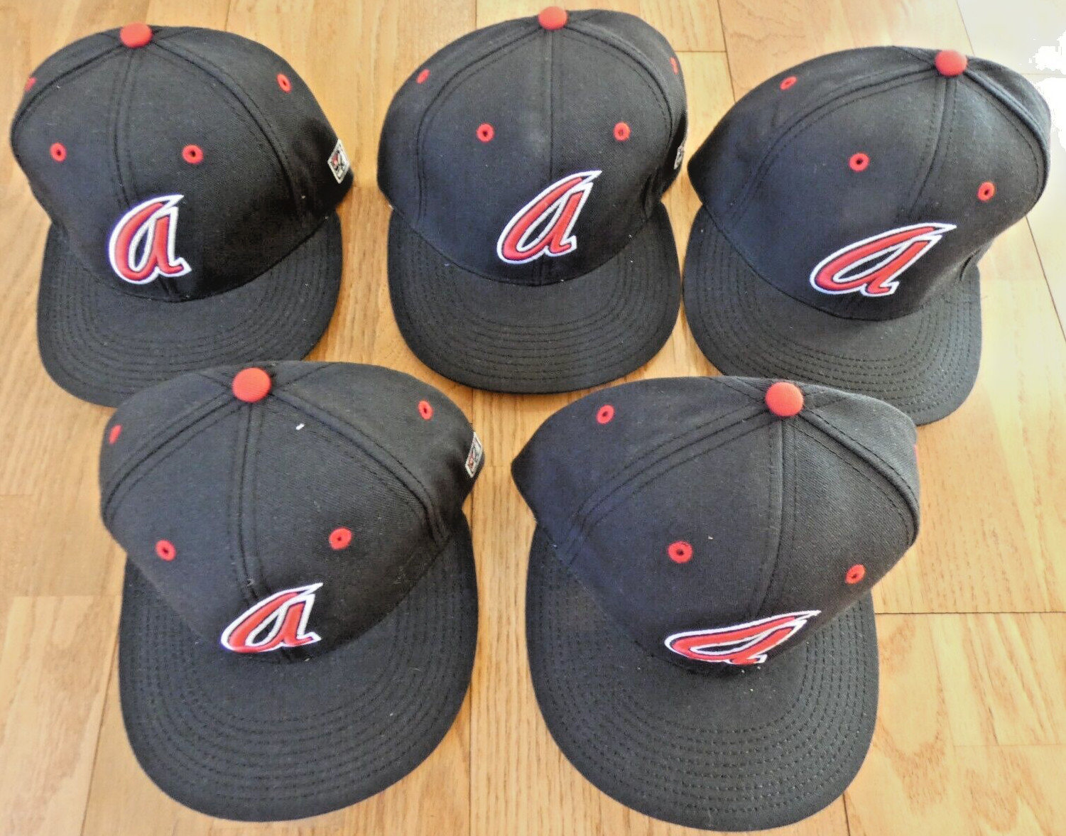 (5) 2007 - AIKEN FOXHOUNDS - Authentic GAME Issued HATS - South Coast League