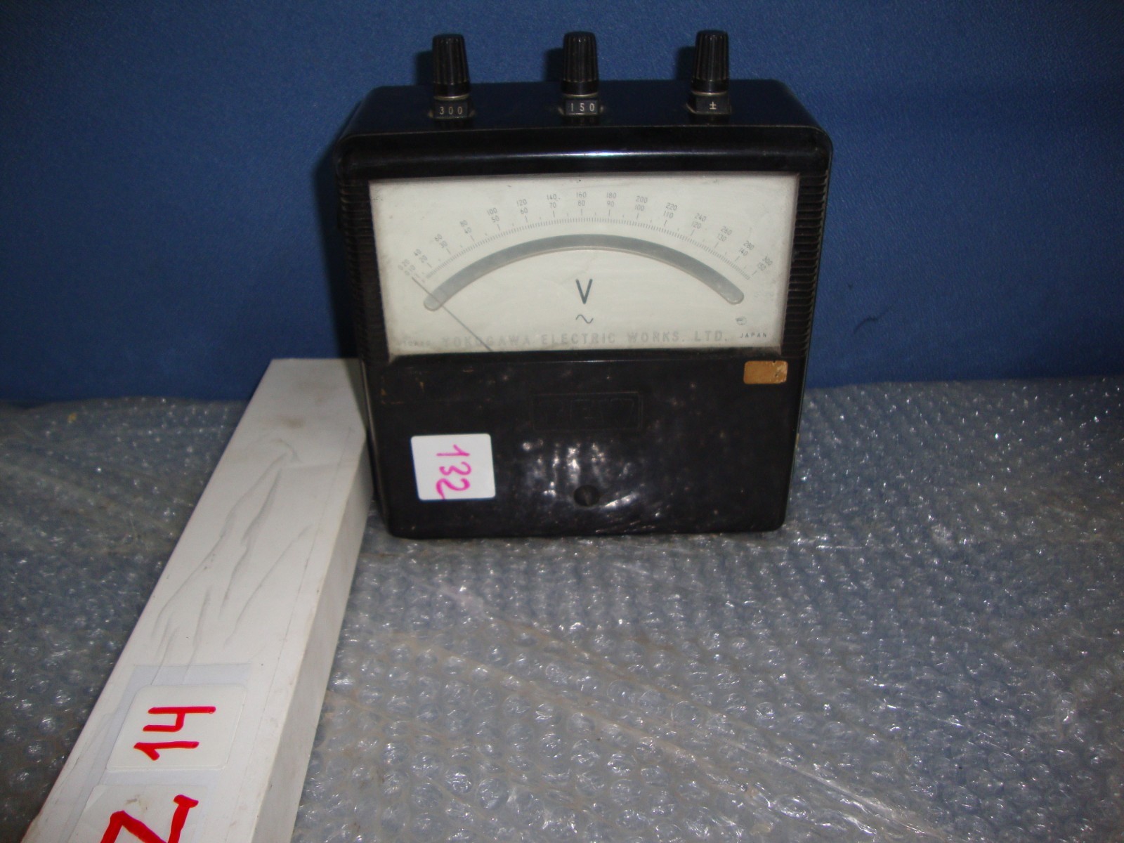 YEW Vintage Yokogawa Electric Works Portable AC Voltmeter 1972