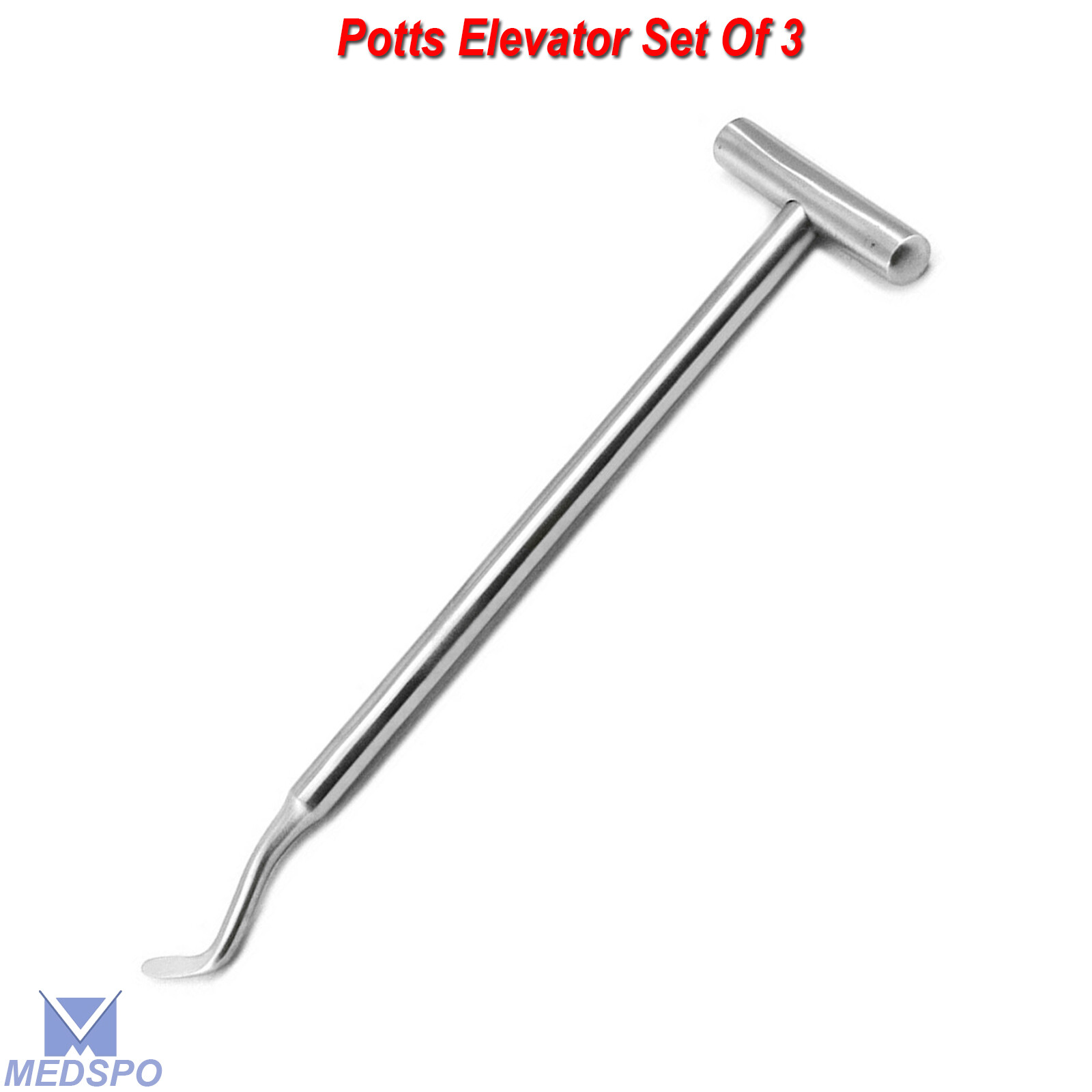 Surgery Extracting Root Surgical Tooth Extraction Potts Elevator Dental Tools CE