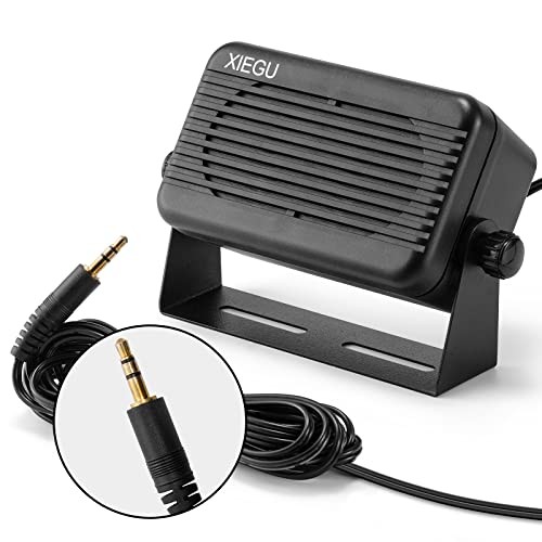 GY03 3.5mm Plug Rectangular External Speaker with Stereo Sound for