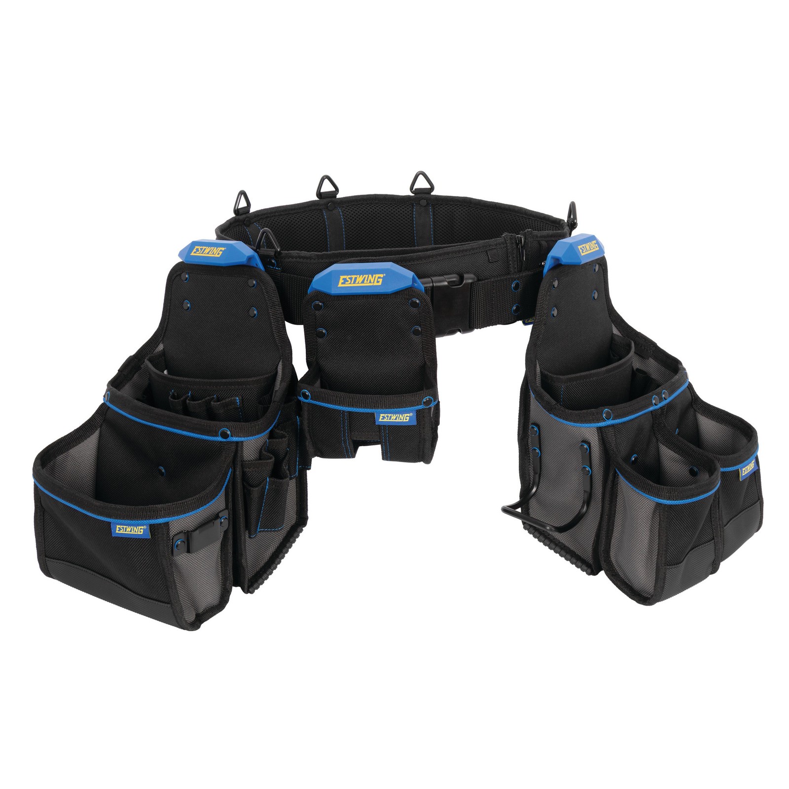 Estwing PROLOCK™ 4-Piece Tool Belt and Pouch Contractor Set 42652