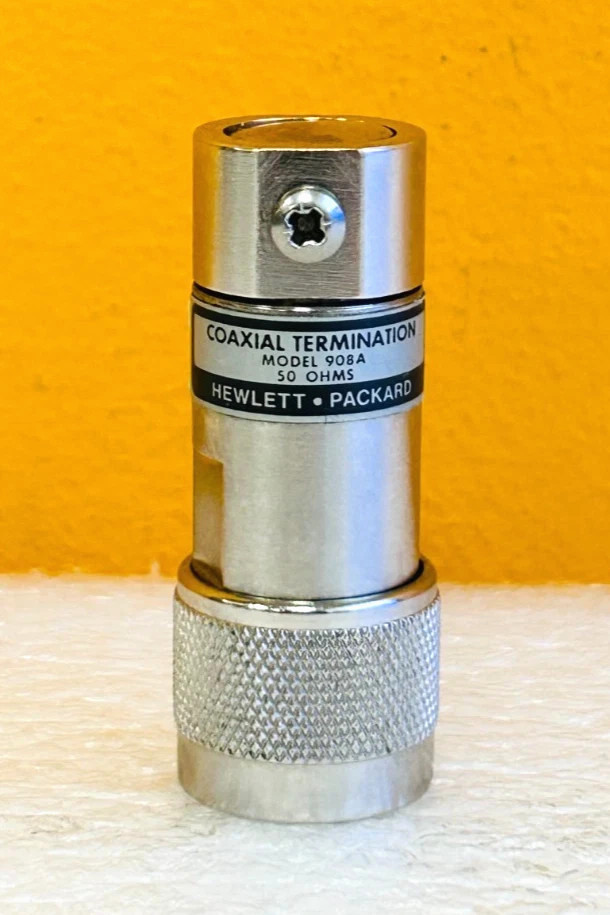 HP 908A 50 Ohm Coaxial Termination RF Microwave Type-N(m)