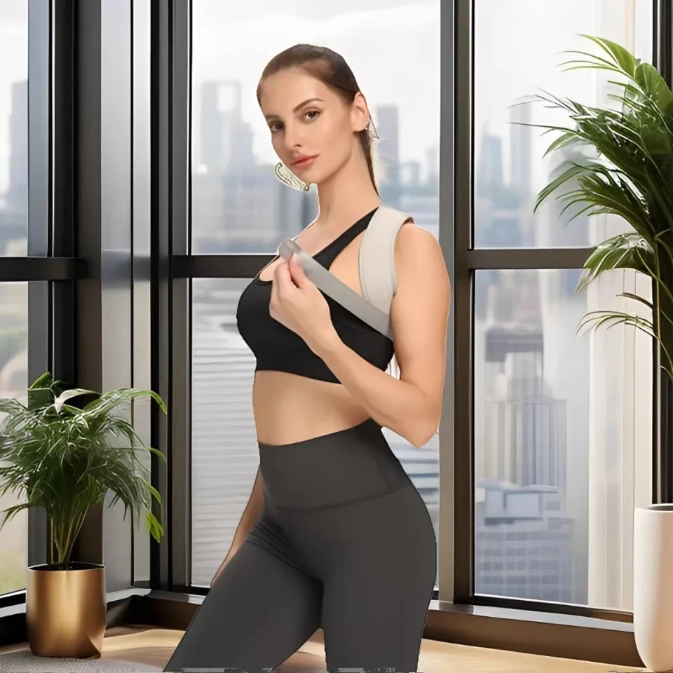 Adjustable Posture Corrector Back Shoulder Support Correct Brace Belt Men Women