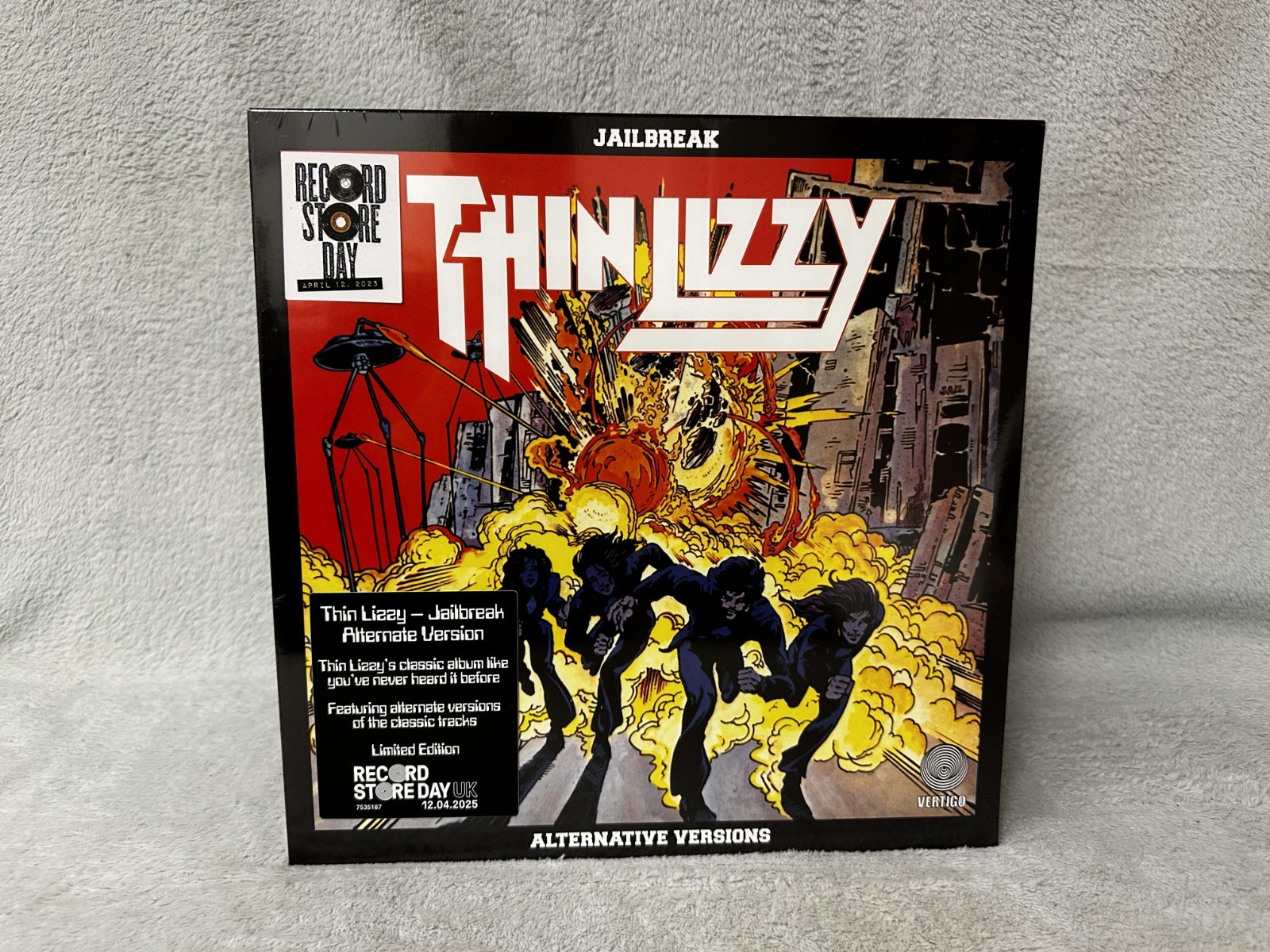 Jailbreak Alternative Versions • Thin Lizzy • NEW/SEALED Vinyl LP Record