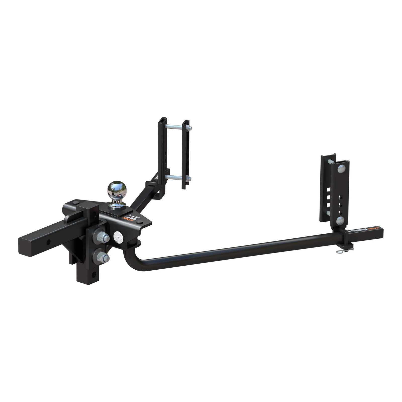CURT Weight Distribution Hitch With 2x Sway Control Round Bar TruTrack 2P 17601