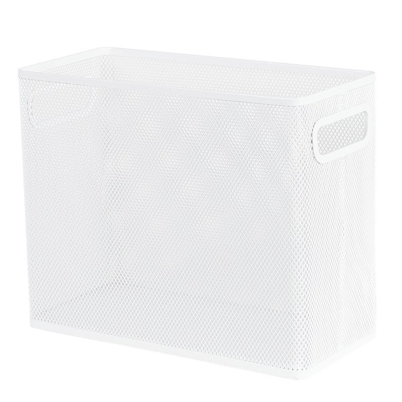 Mesh File Box White