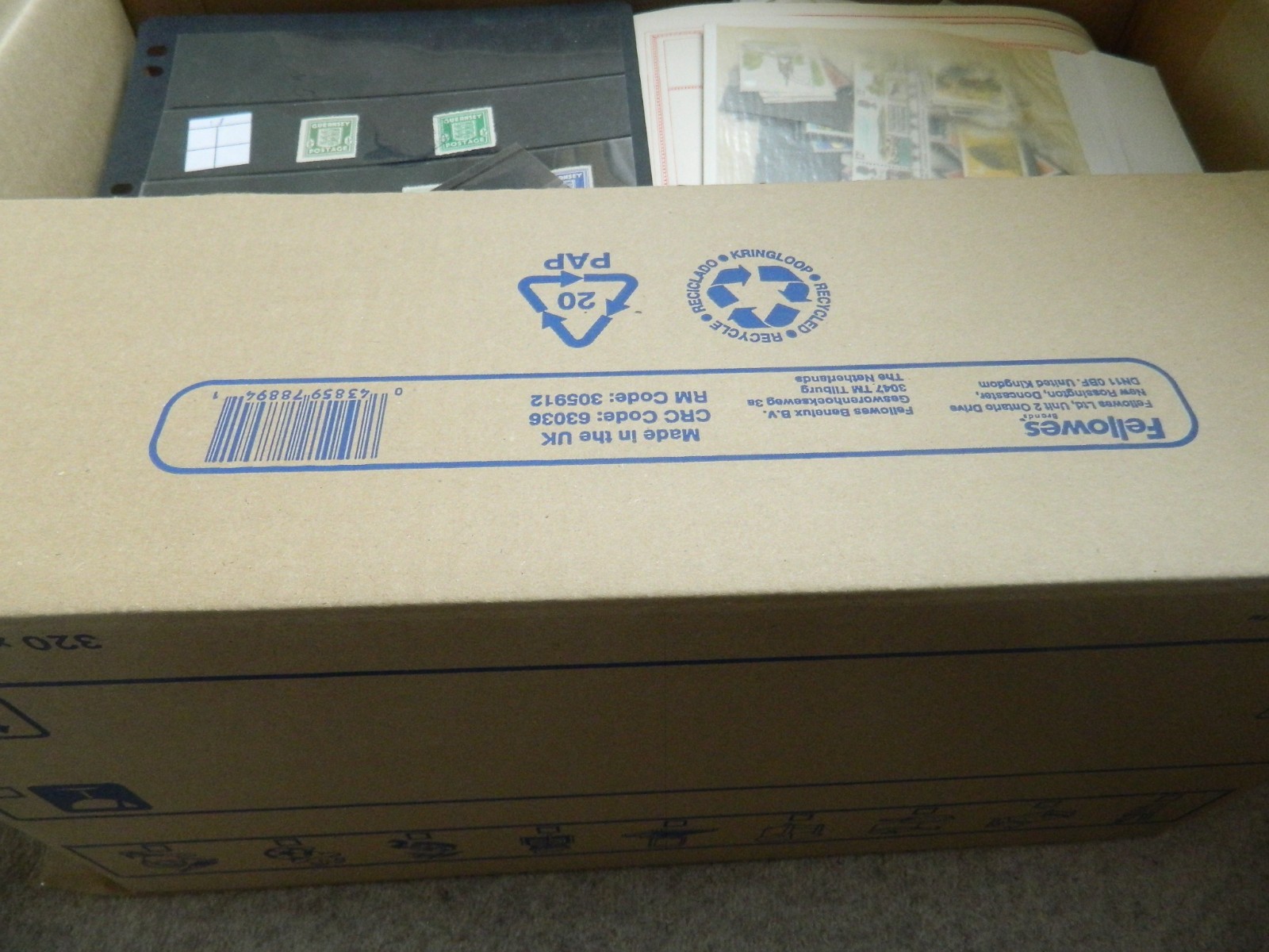 WORLD STAMPS 14KG ASSORTMENT IN LARGE BOX (GOOD SORTER)