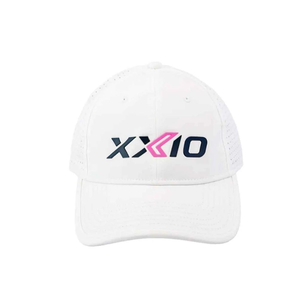 XXIO Ladies Adjustable Cap Hat - White/Pink - New