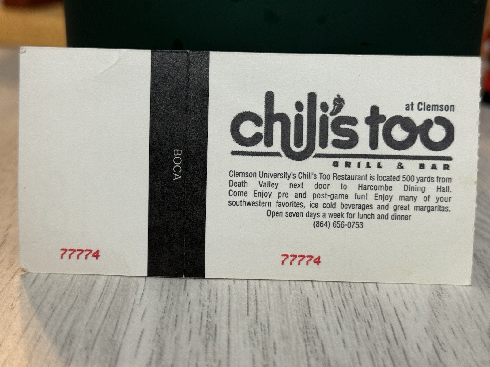 March 27th 2007 Clemson vs Gardner-Webb Baseball Ticket Stub - 21 Hits Record
