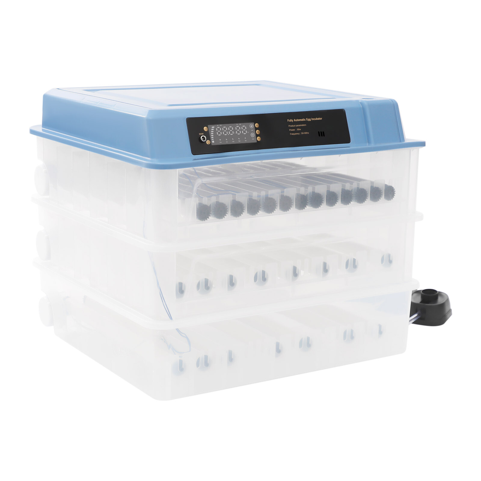 192 Egg Automatic Digital Eggs Incubator Poultry Hatcher Egg Incubating Machine