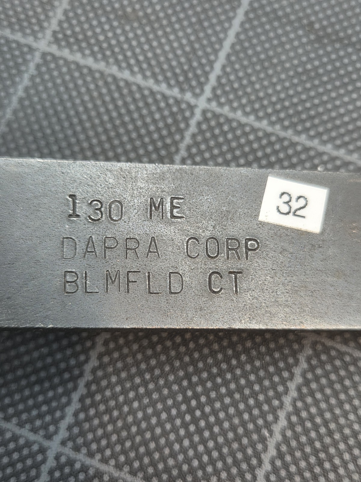 Vintage Dapra Corp /Scraper Bit Holder Precision Metal Tools