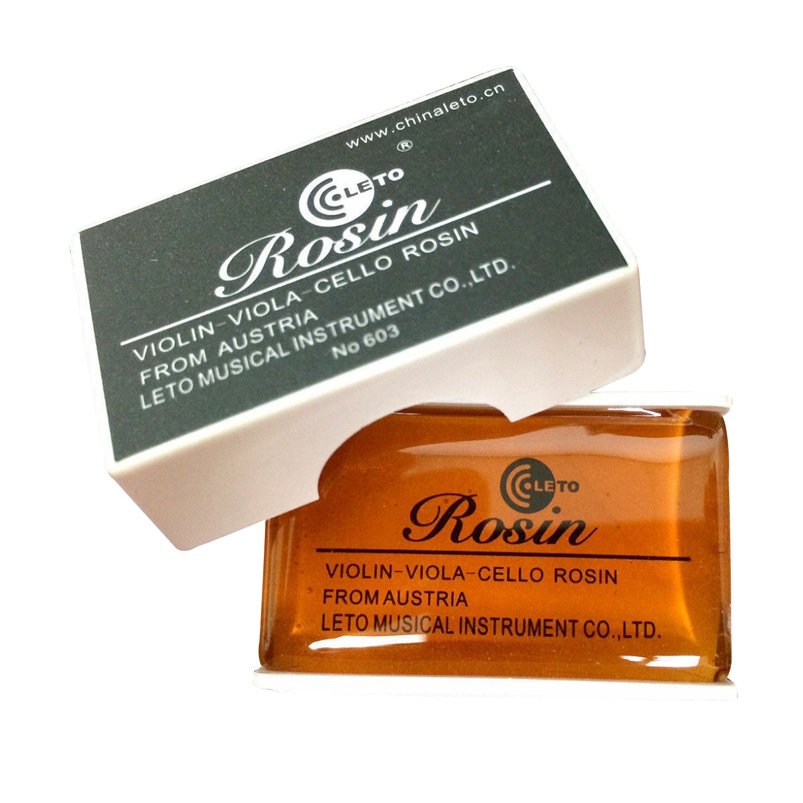 Violin Viola Cello 603 Resin Bowed String Instrument Bow Strings Leto Rosin C