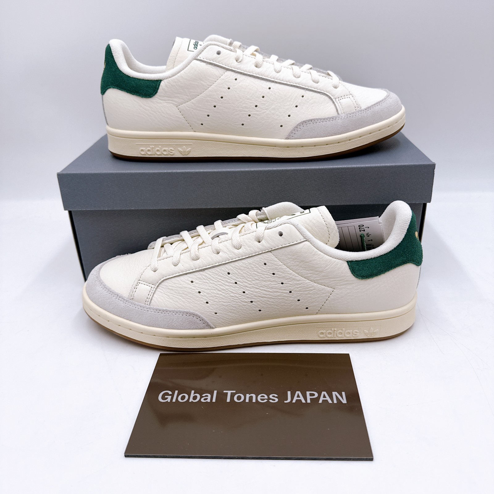 adidas Originals STAN SMITH CONSORTIUM Shoes JQ1366 WHITE GREEN Men's US 4.5-11