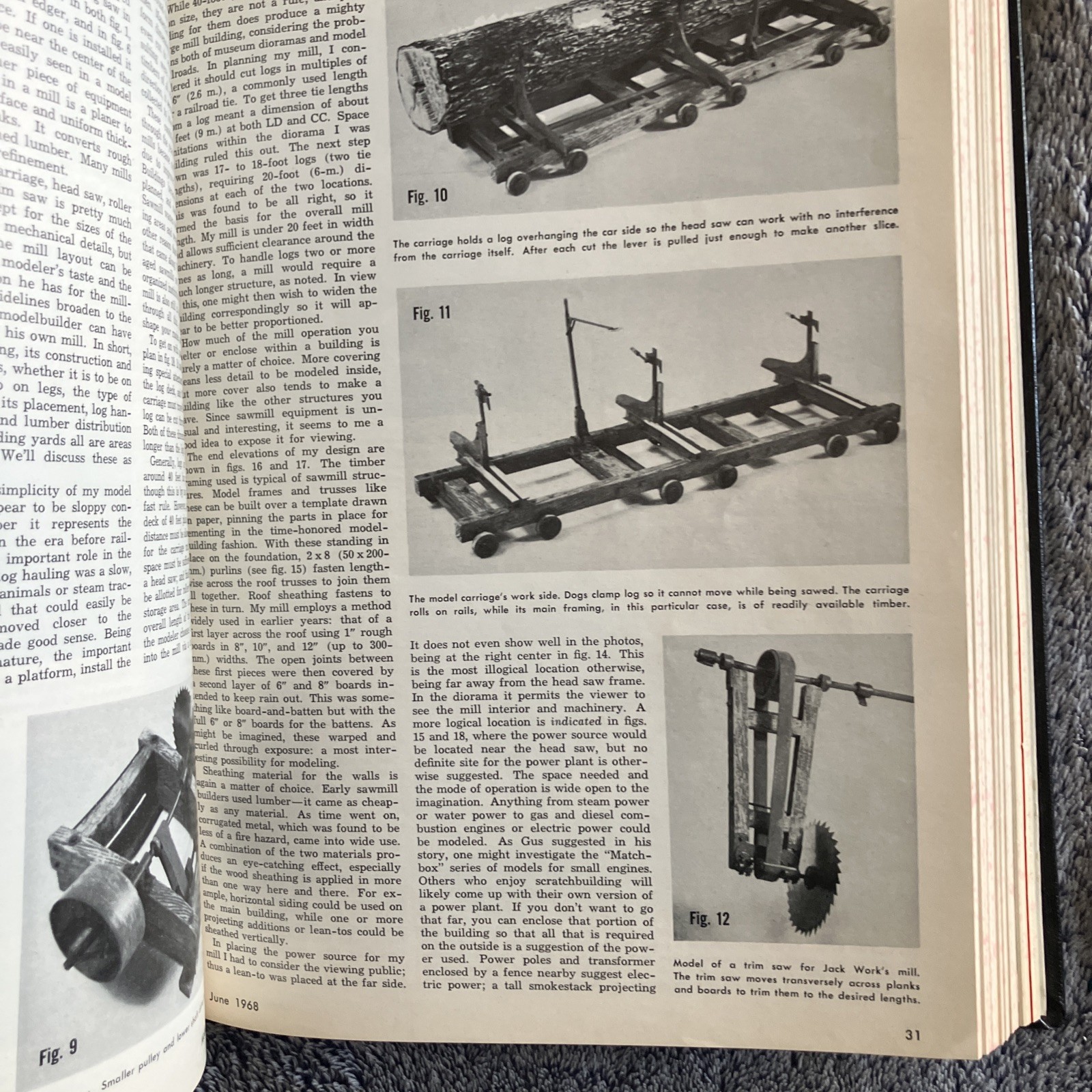 Model Railroader Vol.35-Bound Volume 1968–12 Issues
