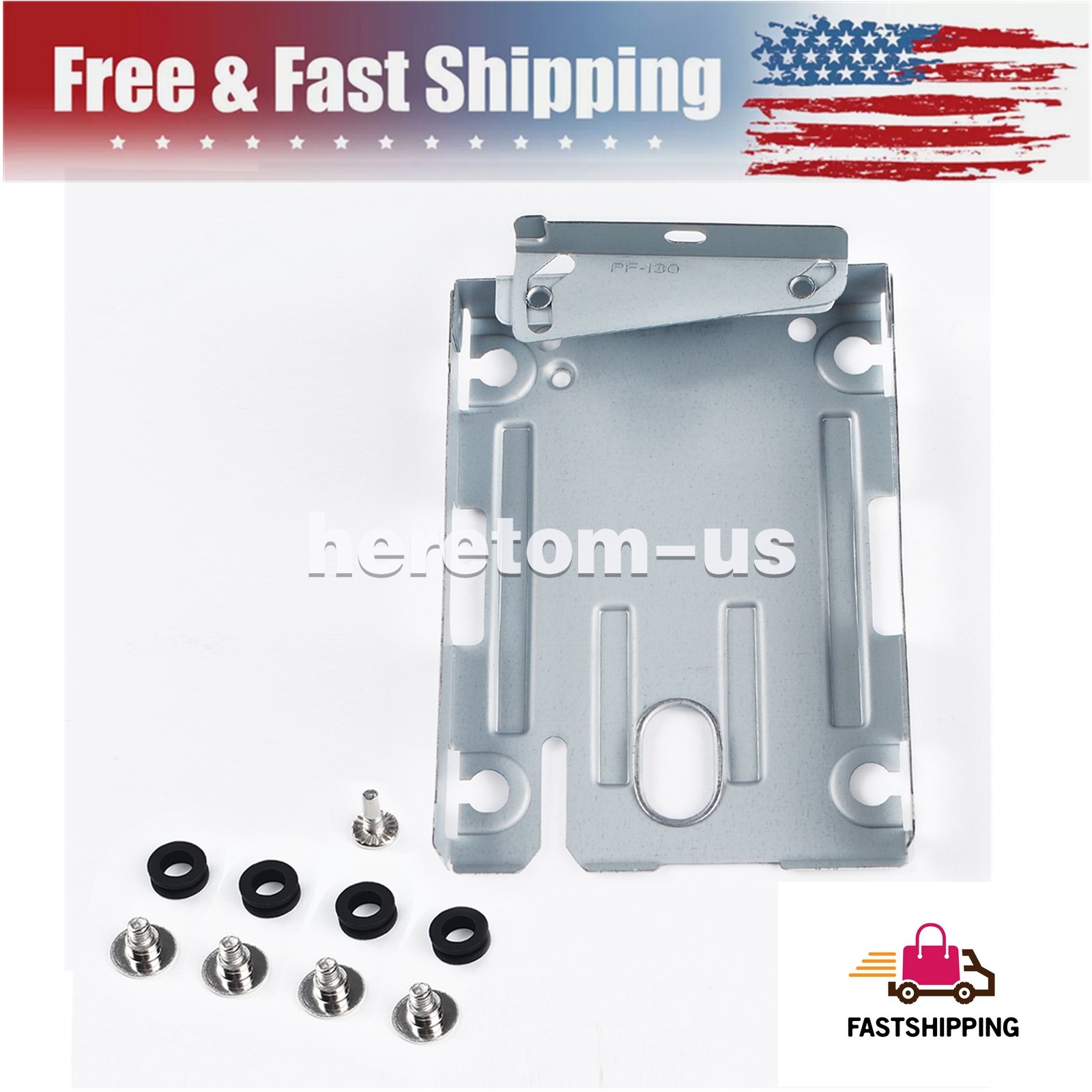 New For PS3 Super Slim 4000 HDD Consoles Hard Disk Drive Mounting Bracket Caddy