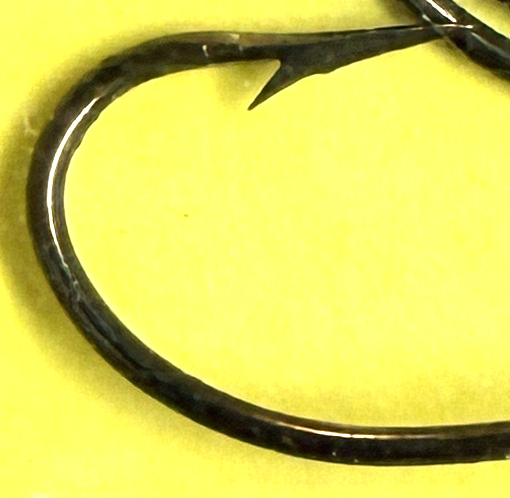 4 PACKS Mustad W3369A Weedless Hook Size 6 Bronze 3 Count Package