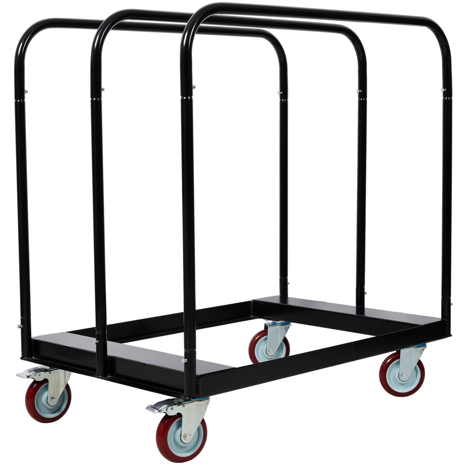 1500lbs Drywall Sheet Cart & Panel Dolly,Panel Service Cart,5 in Swivel Casters