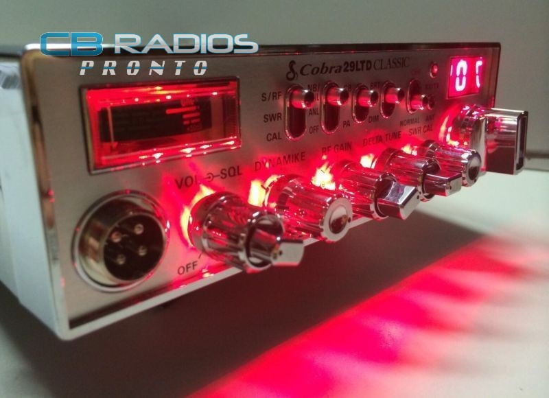 Cobra 29 Ltd Classic CB RADIO RED LIGHT EDITION + PERFORMANCE TUNED + ECHO