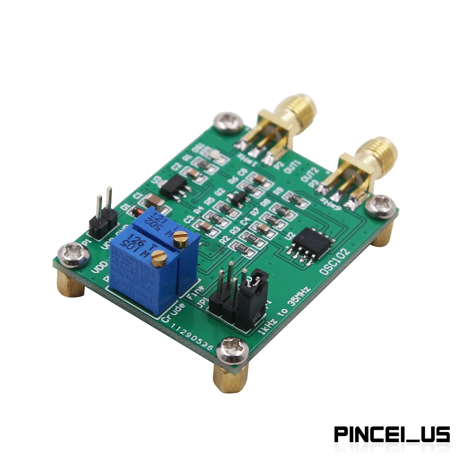 1KHz-210MHz Adjustable Radio Frequency Generator Module RF Signal Generator