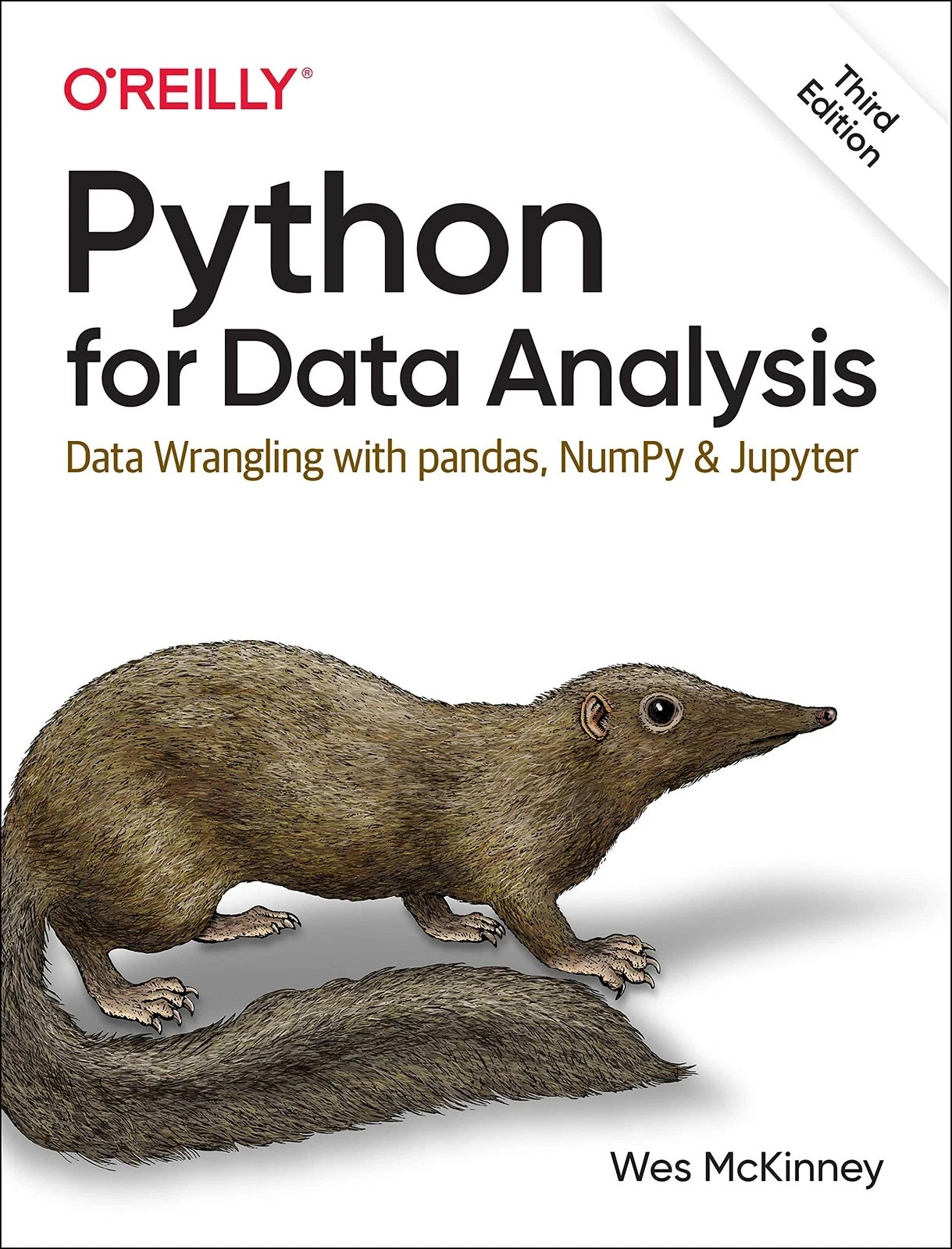 Python for Data Analysis: Data Wrangling with pandas, NumPy, and Jupyter 3TH ED.