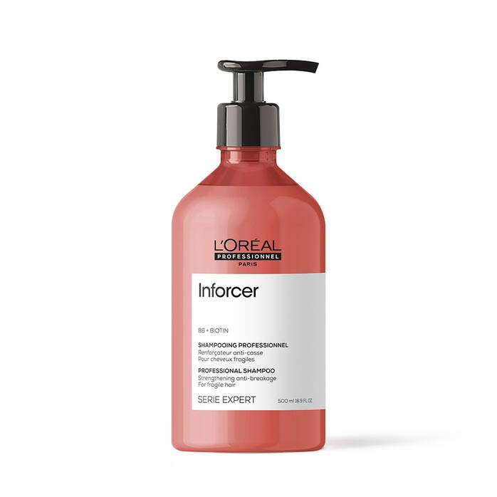 Loreal Serie Expert Inforcer B6+Biotin Shampoo with Pump 16.9 oz