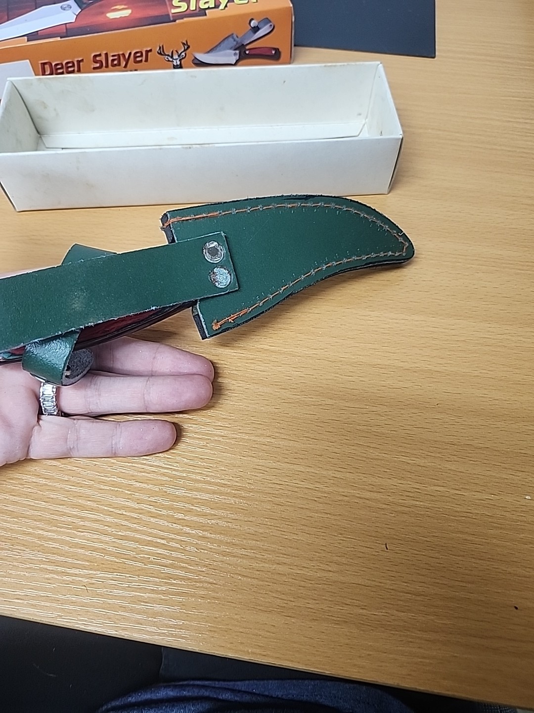 Deer Slayer Cw-542fw Knife With Sheath