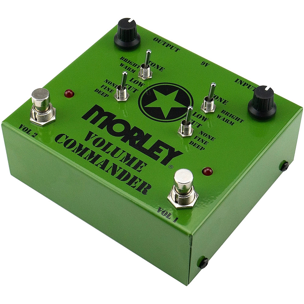 Morley Volume Commander Effects Pedal Green