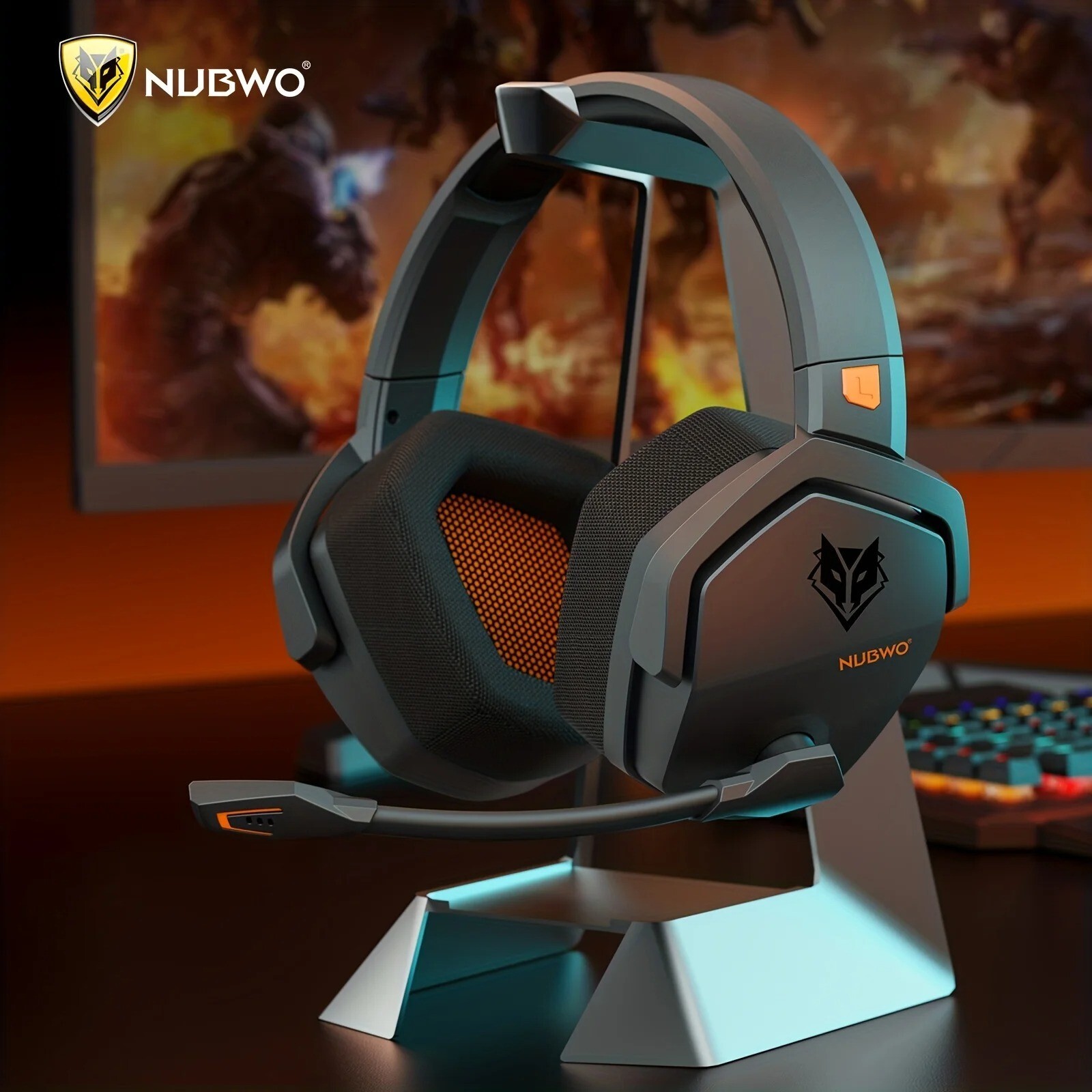 G06 Gaming Headset With Ultra-Low Latency Noise Cancelling Bluetooth Headphones