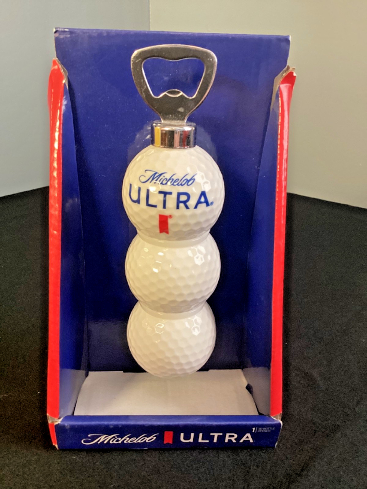 New Michelob Ultra Beer 3D Golf Ball Bottle Opener 6.5"
