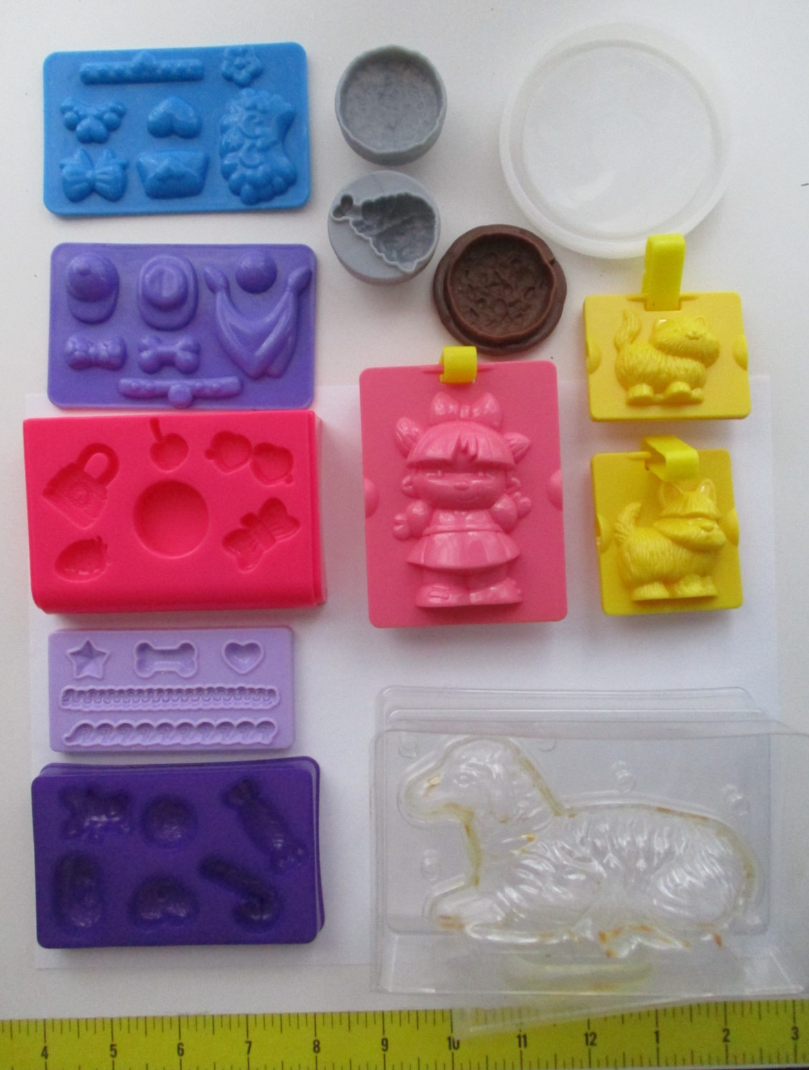 Molds For Playdoh Minihouse + extras  (16count)  2scans