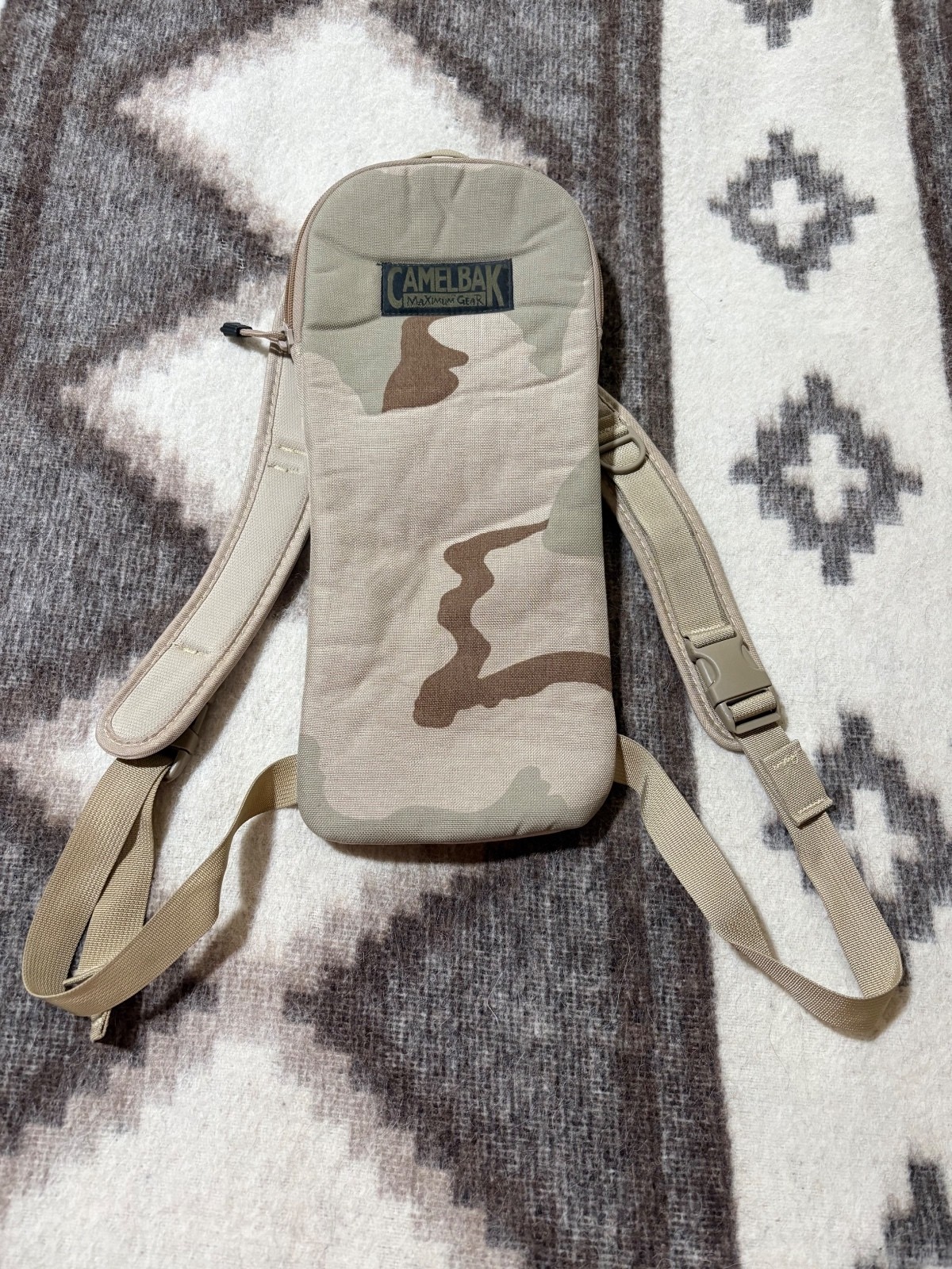 CamelBak Hydration Pack with Desert Camouflage CARRIER ONLY