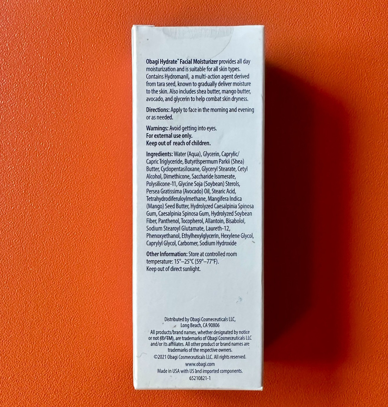 Obagi Medical Hydrate Facial Moisturizer Full Size 1.7oz - Sealed Fresh FreeShip