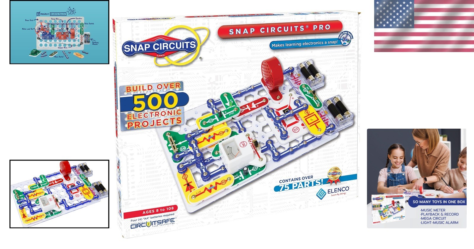 500-in-1 Electronics Project Kit-