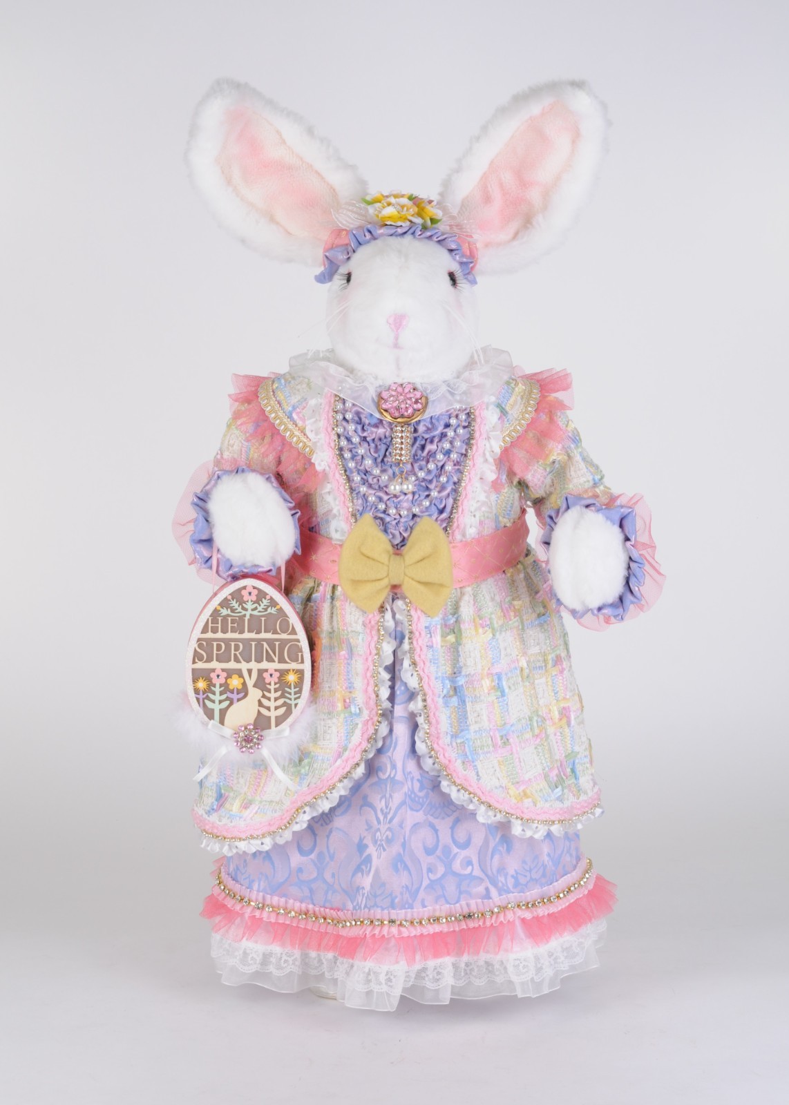Karen Didion Originals Easter Bunnies The Lighted Willow Bunny SP069 New
