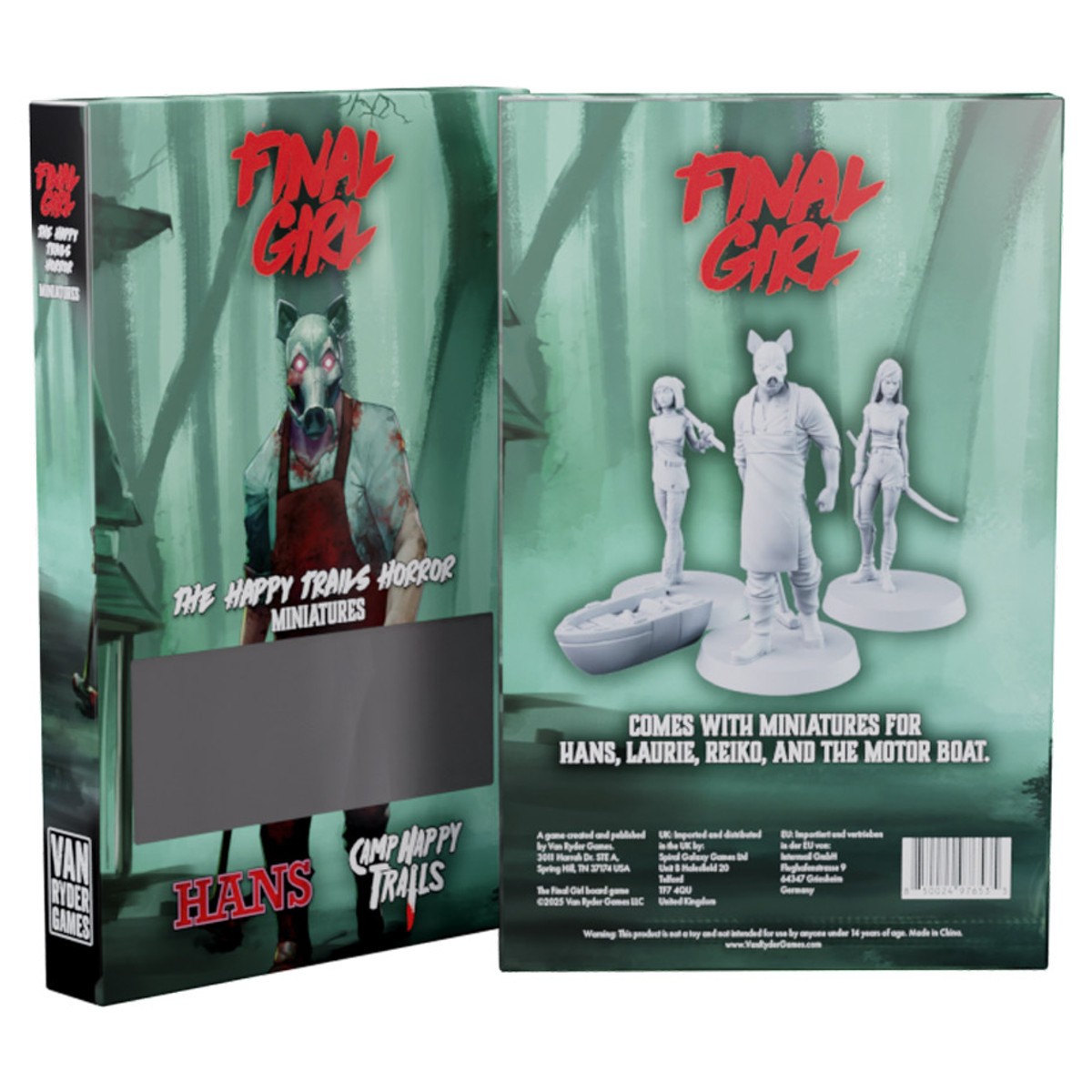 Van Ryder Games Final Girl: Series 1 - Happy Trails Horror - Miniatures Set