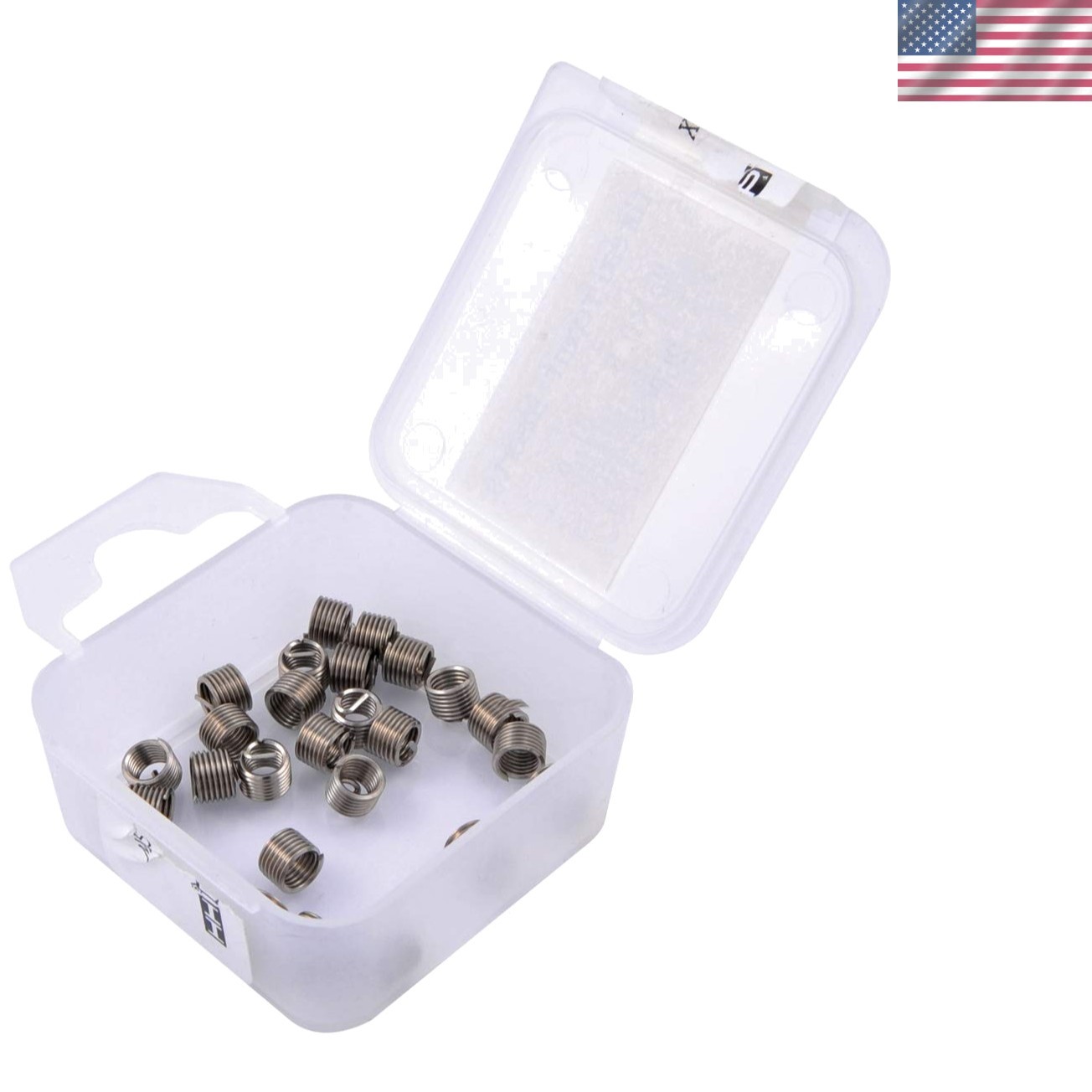 25-Pc M6 X 1.0 Wire Thread Inserts - Durable Solutions for Stripped Threads
