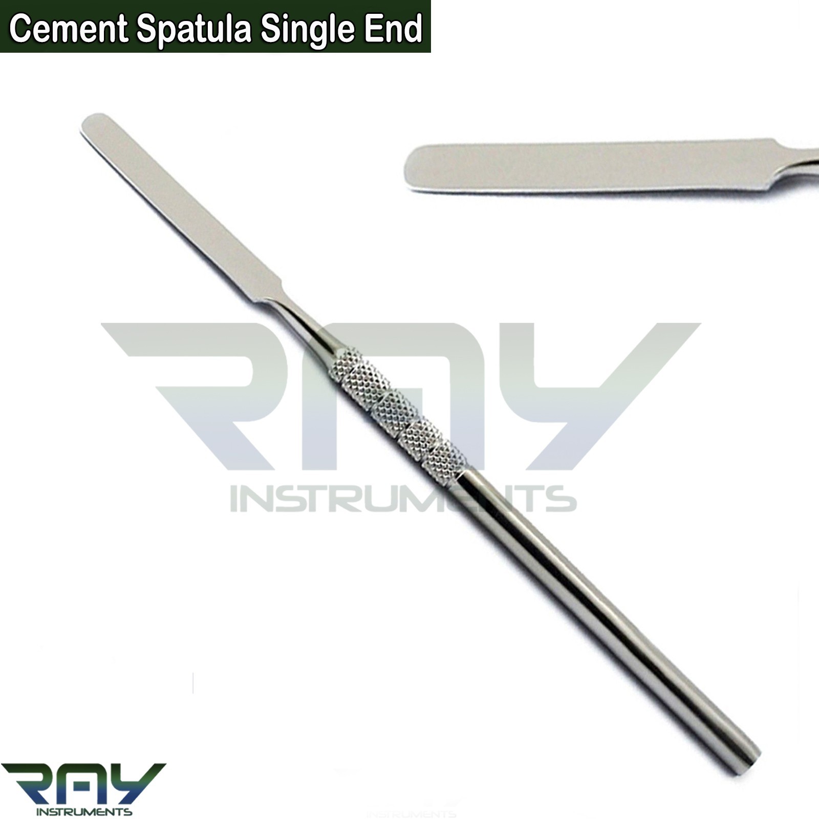 Dental Amalgam Cement Mixing Spatula Single End Restorative Lab Instruments