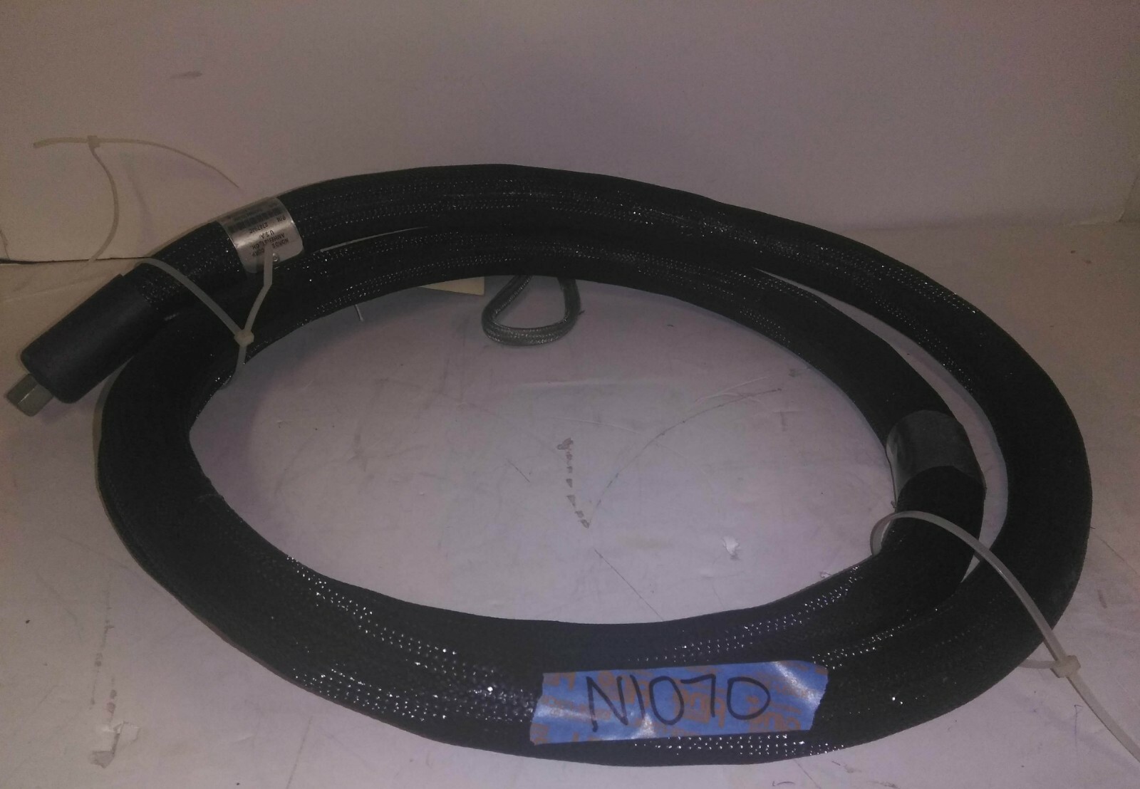 Used Nordson 10' Hot Melt Adhesive Hose Model # 274794C, Rectangle Plug