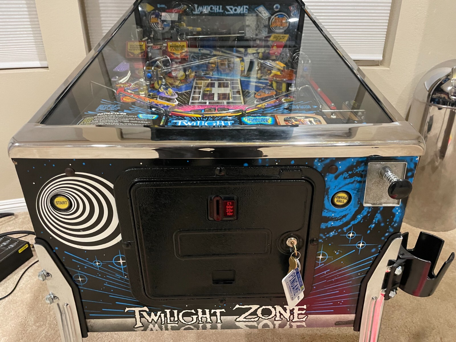 Twilight Zone Pinball Machine - Fully Restored and in Pristine Condition!
