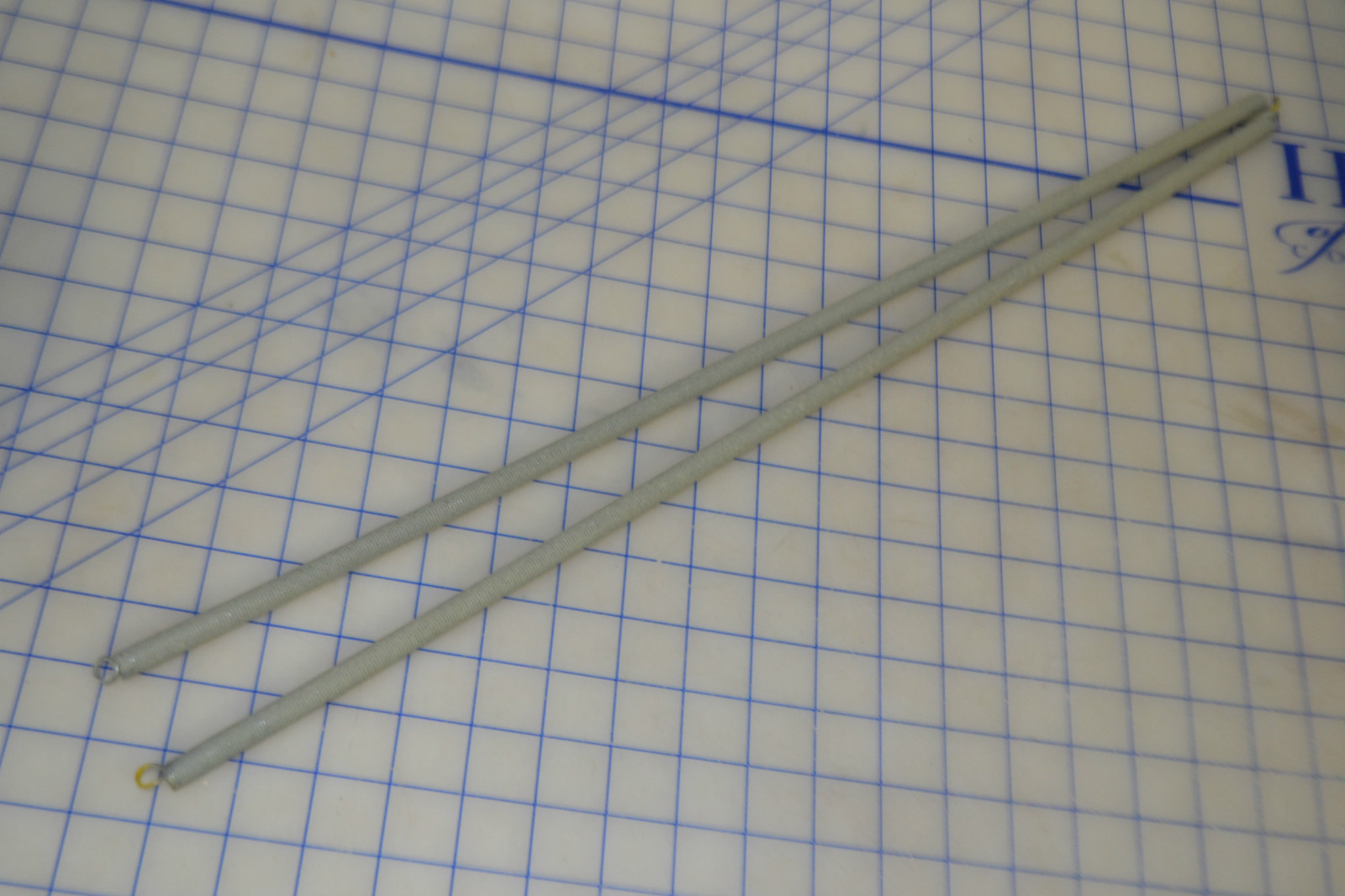 ' lot of 6  screen door spring  steel 23" long