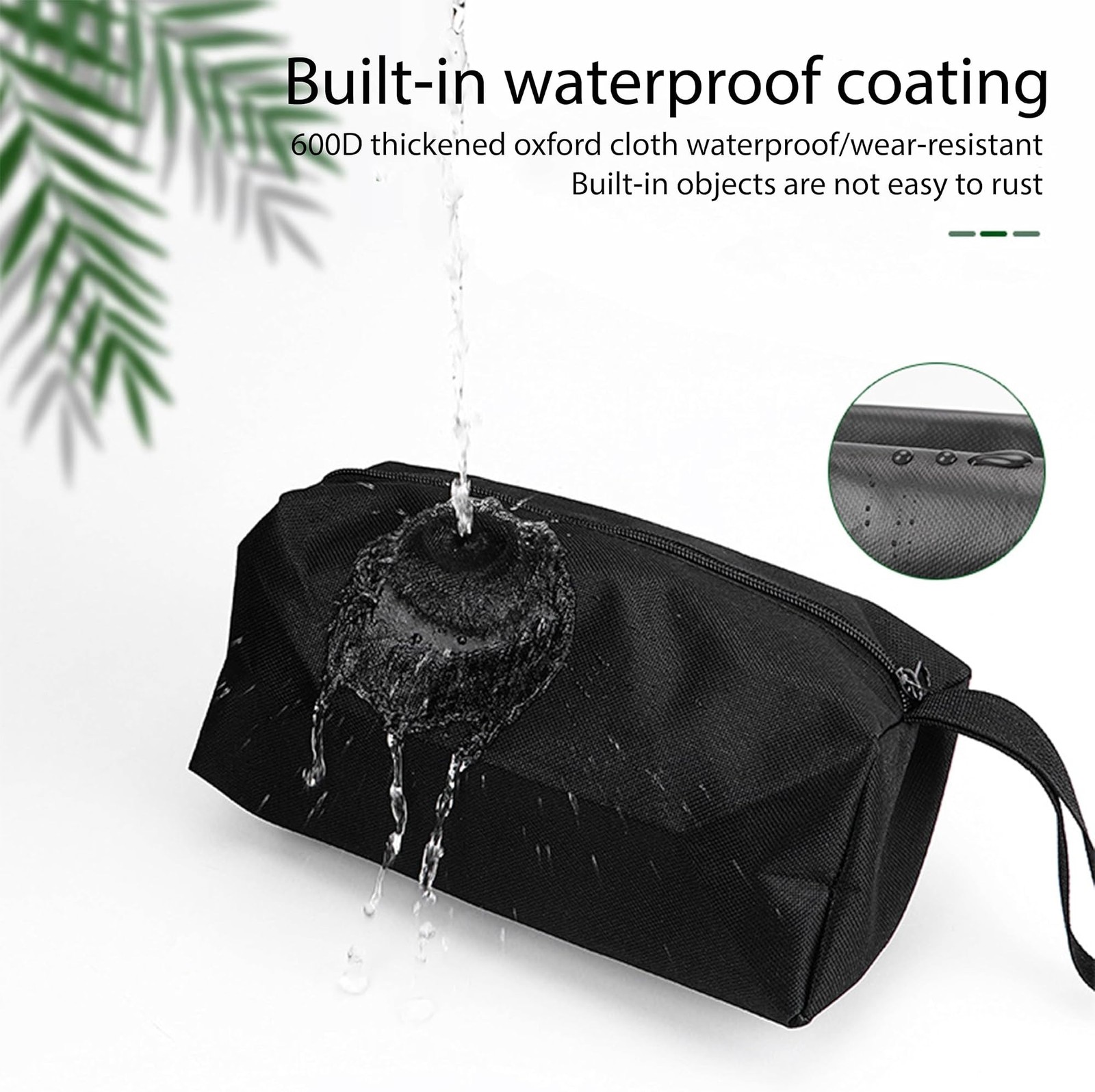 Tool Pouch Bag 2 Pcs Canvas Tool Pouch,Multi-Purpose Tool Bags, Multi-Purpose...