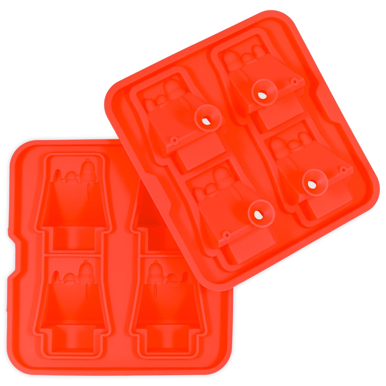 Peanuts Snoopy Doghouse Molded Silicone Ice Cube Tray | Makes 4
