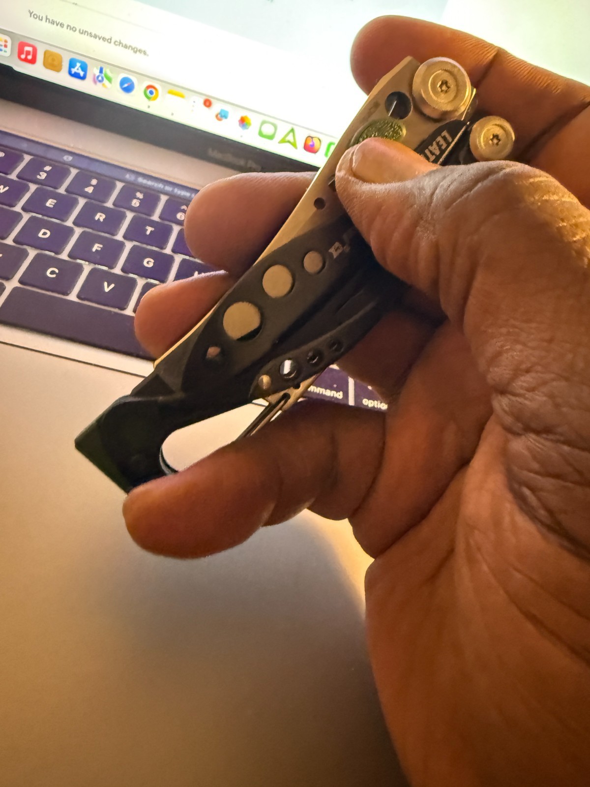 Hammer & Thumb Stud Upgrade for Leatherman Skeletool – EDC Multi-Tool Mod