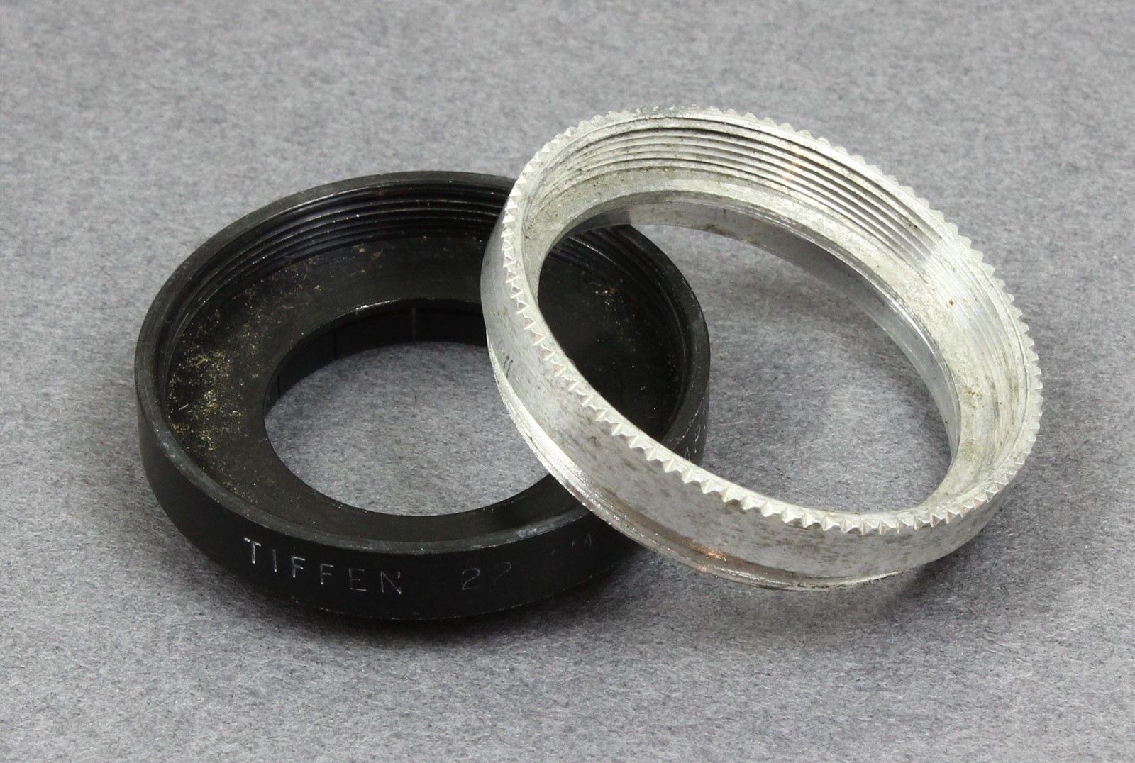 22mm Slip-On/Over to Series V 5 TIFFEN FILTER ADAPTER/HOLDER w/Ring