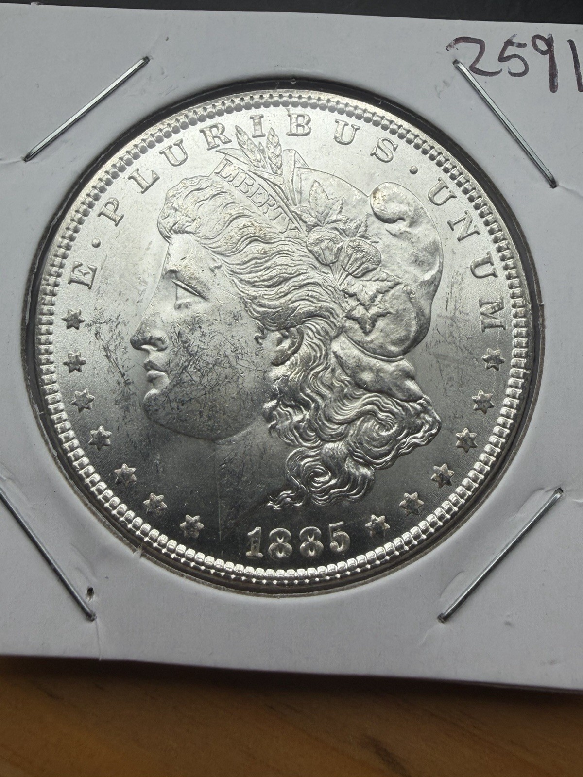 1885 Morgan Dollar - Brilliant Uncirculated - As Shown! (#2591)