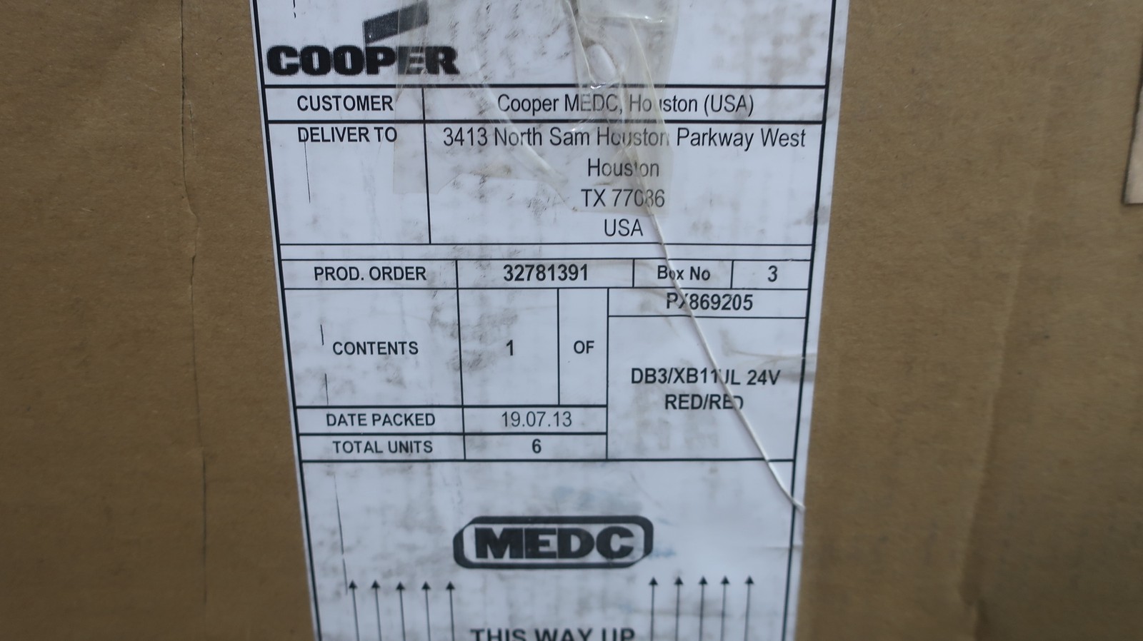 Medc DB3/XB11UL Combination Unit