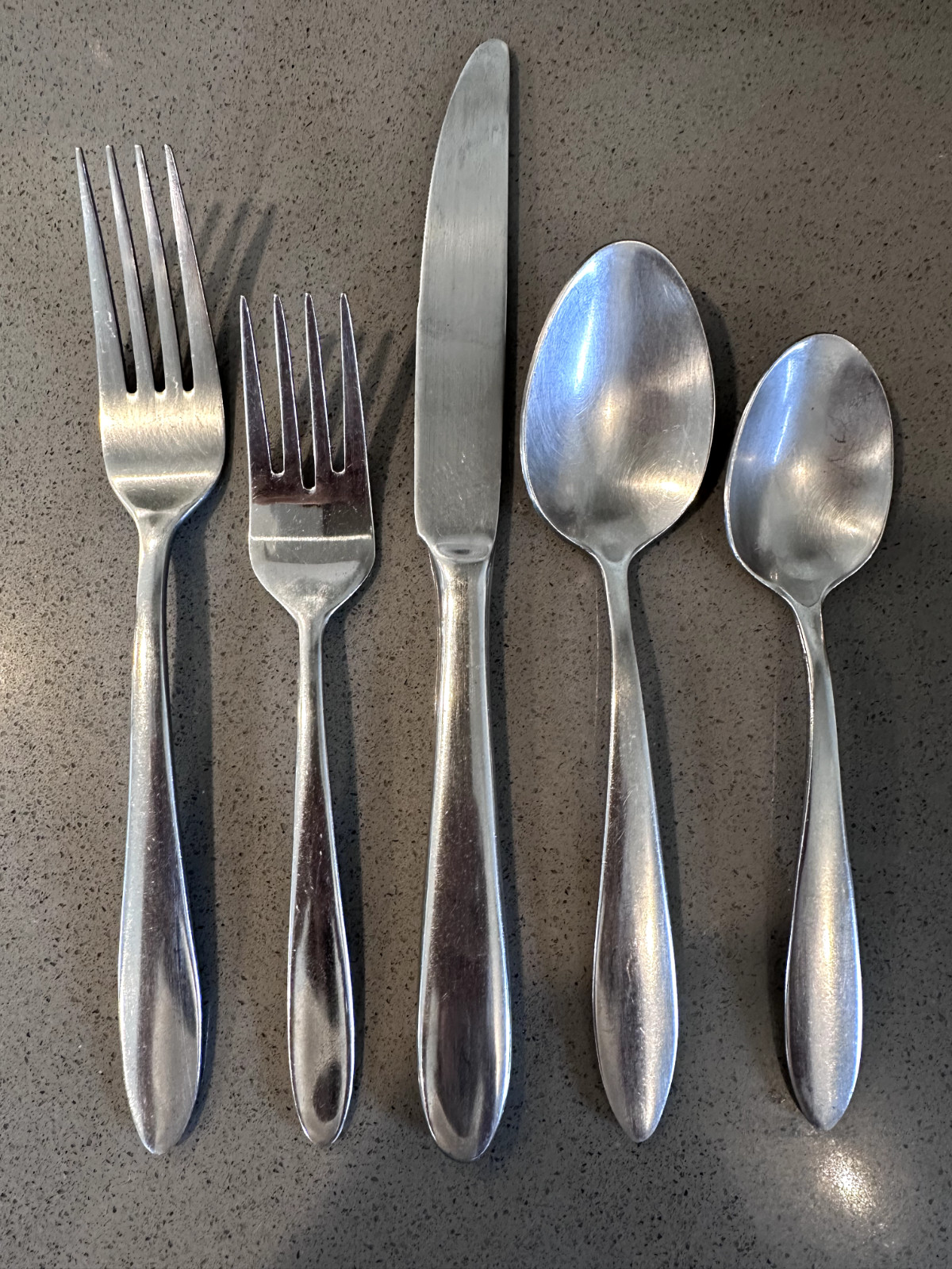 Oneida MOONCREST Stainless Glossy Silverware CHOICE Flatware