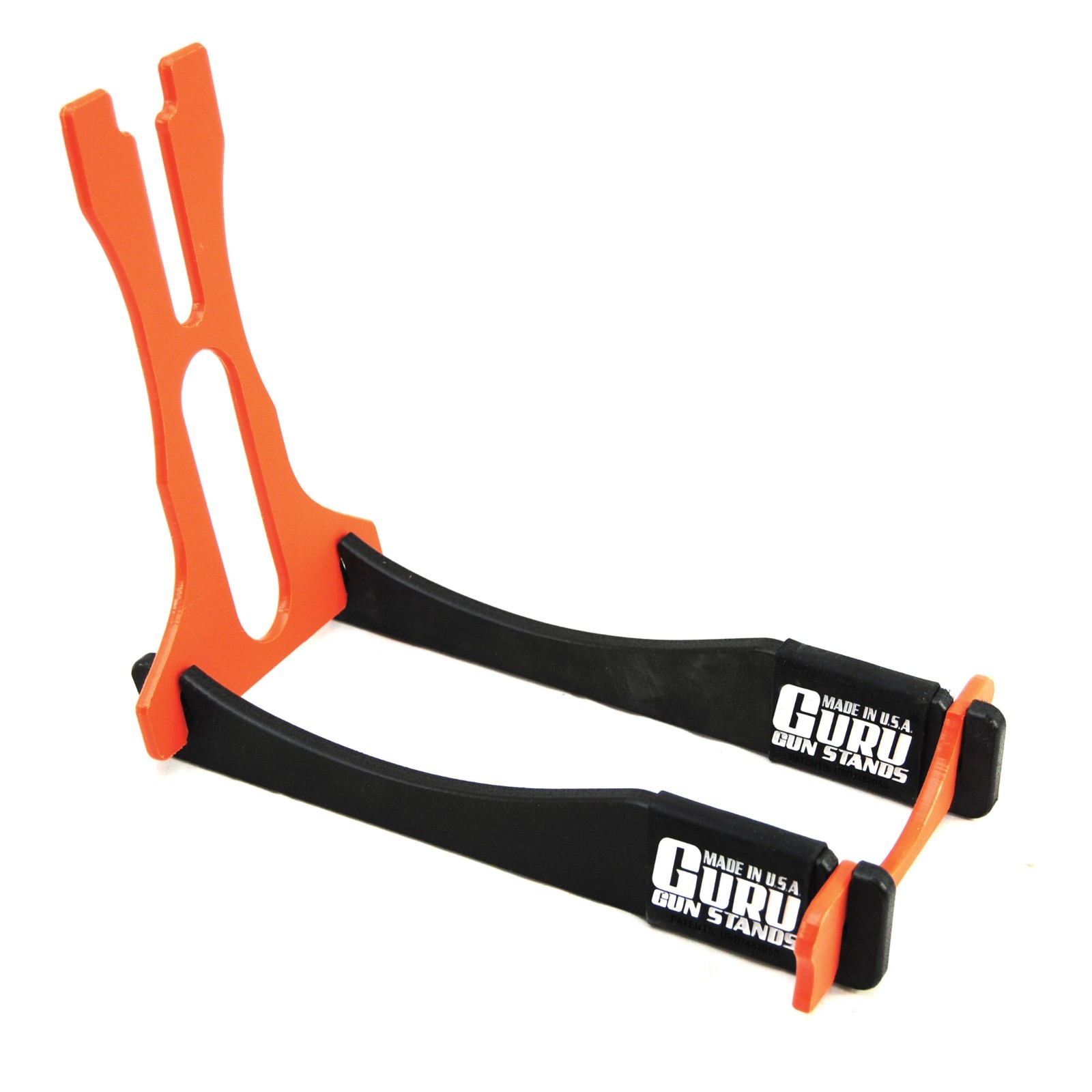Guru Gun Stands Paintball Micro Marker & Tank Compact Collapsible Stand Orange