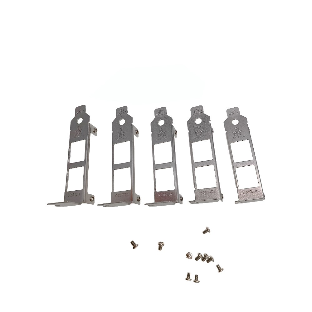 5pcs Short Bracket for Intel 82576EB 82576GB NC360T E1G42ET EXPI9402PT