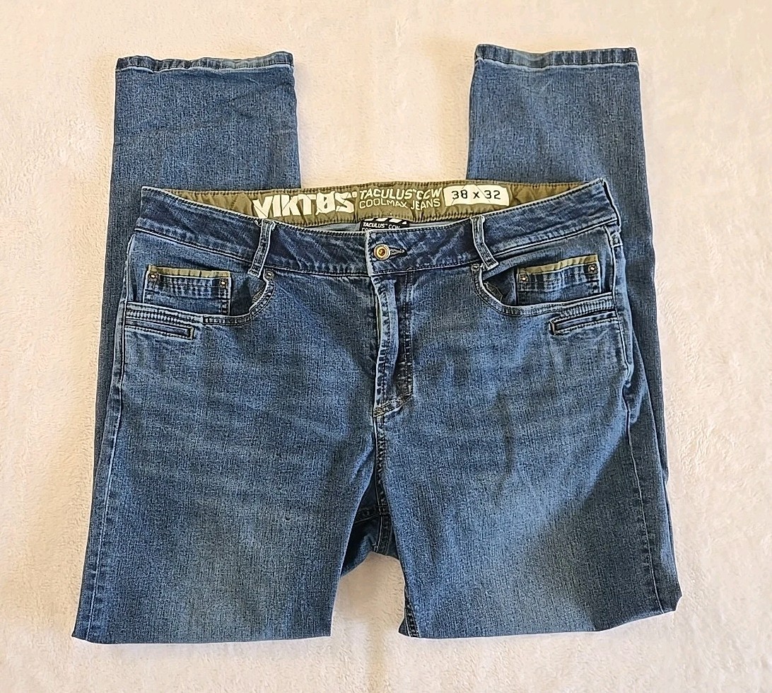 VIKTOS Taculus CCW Coolmax Jeans 38x32 Gorpcore Utility Outdoor Performance